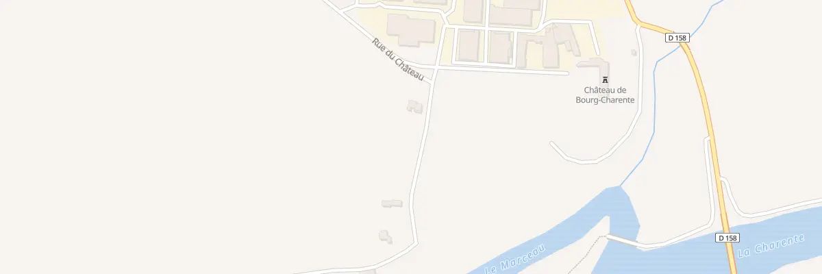 Plan du 5543 Le Perusseau à Bourg-Charente