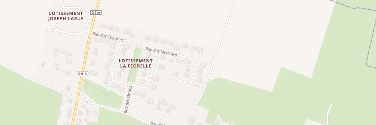 Plan du 8 Rue des Merisiers à Soumont-Saint-Quentin
