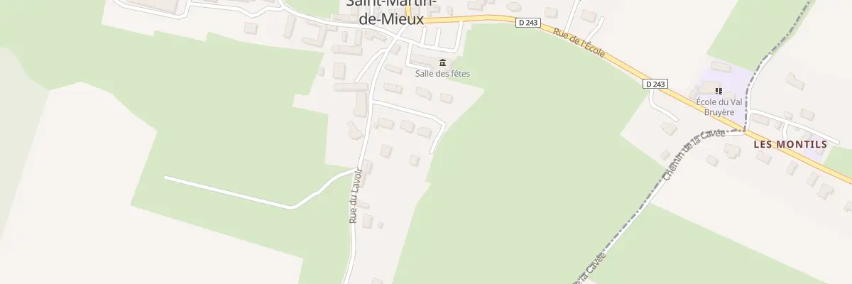 Plan du 6 Clos de la Bergerie à Saint-Martin-de-Mieux
