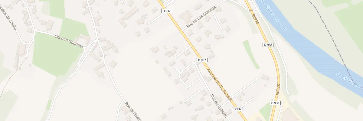 Plan du 4 Rue du Litor à Igon