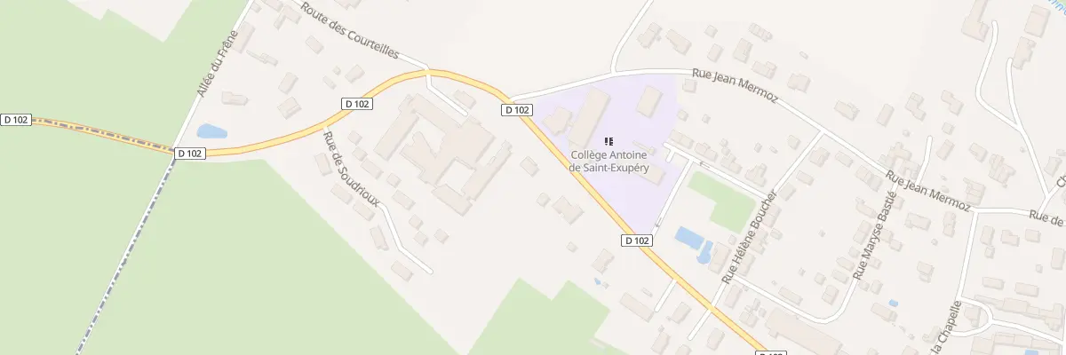 Plan du 30 Rue Louis Blériot à Brioux-sur-Boutonne
