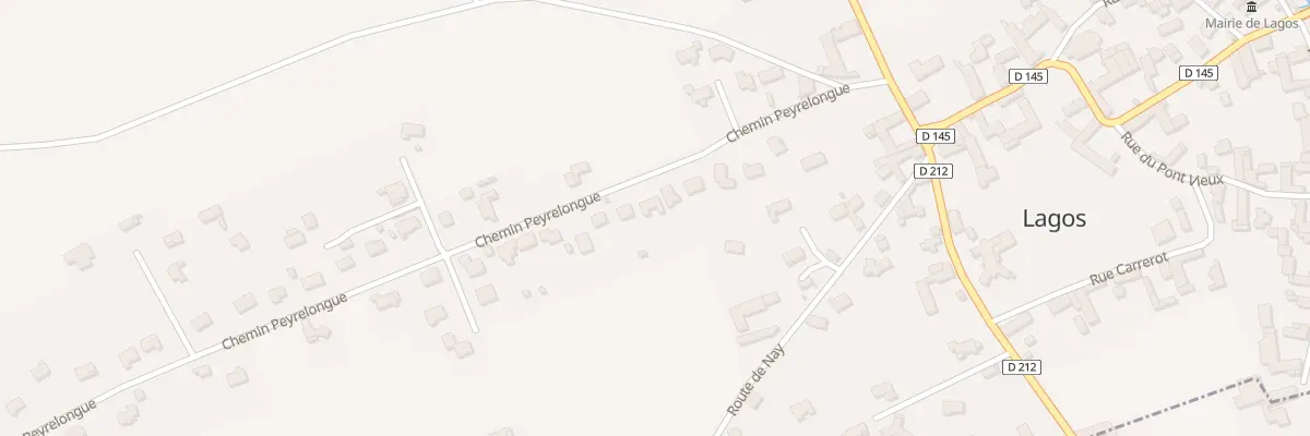 Plan du 11 Che Peyrelongue à Lagos