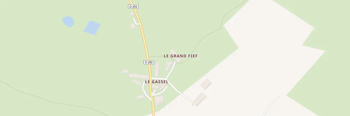 Plan du 86 Che du Gassel à Lignières-Orgères