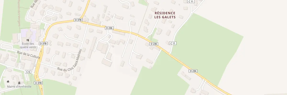 Plan du 16 Rue de Dolton à Amfreville