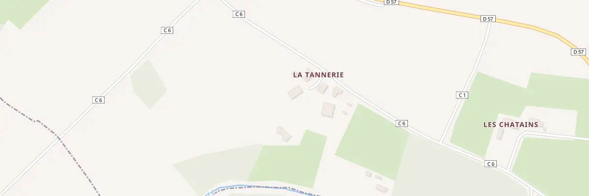 Plan du 4 Ham de la Tannerie à Fontenay-sur-Vègre