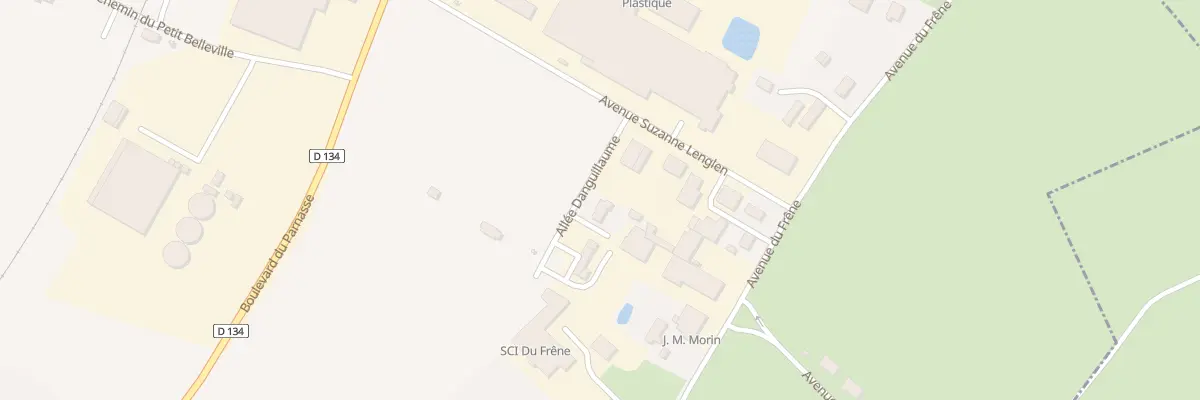 Plan du 1 All Danguillaume à Châtillon-sur-Thouet