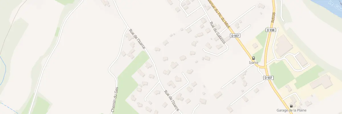 Plan du 9 Rue de l’Isarce à Igon