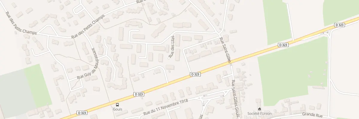 Plan du 23 Rue des Lilas à Durtal
