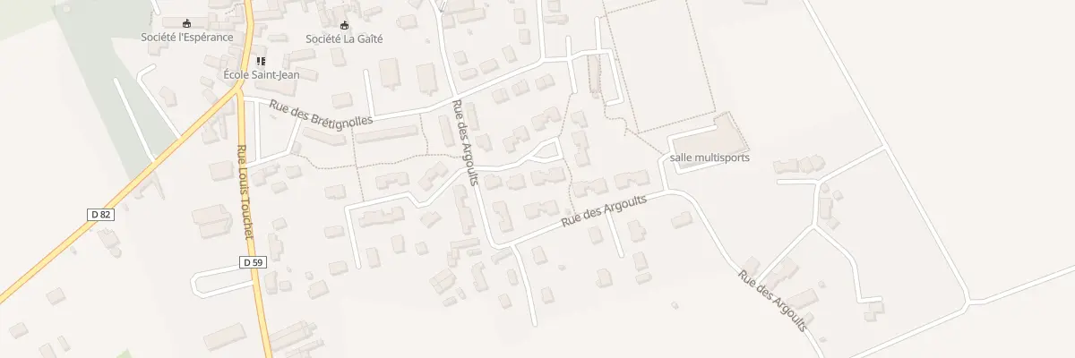 Plan du 9 Sq du Pre du Logis à Jarzé Villages