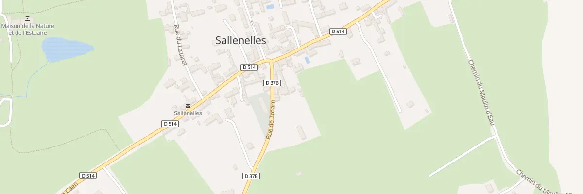Plan du 15 Rue de Troarn à Sallenelles