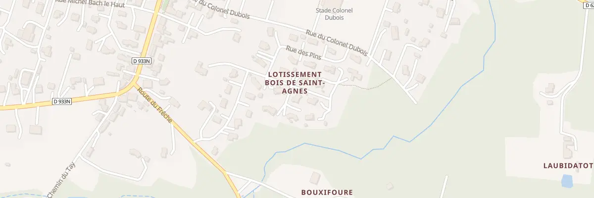 Plan du 7 Rue des Chênes à Saint-Justin