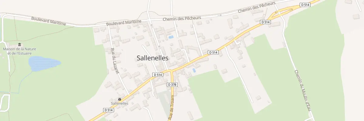 Plan du 1 Rue André Pierre Marie à Sallenelles