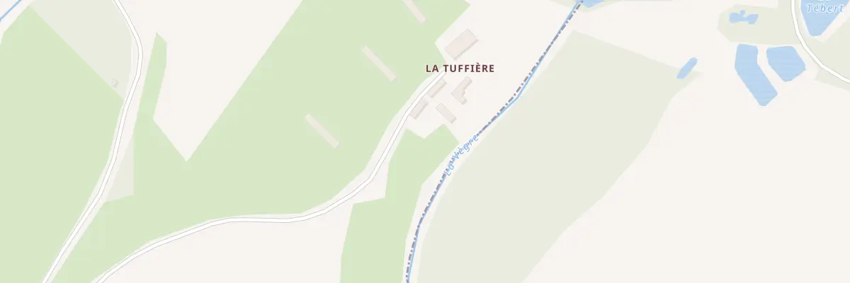 Plan du 5006 La Tuffiere à Asnières-sur-Vègre