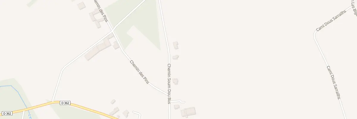 Plan du 8 Che de Soum Dou Bos à Ouillon
