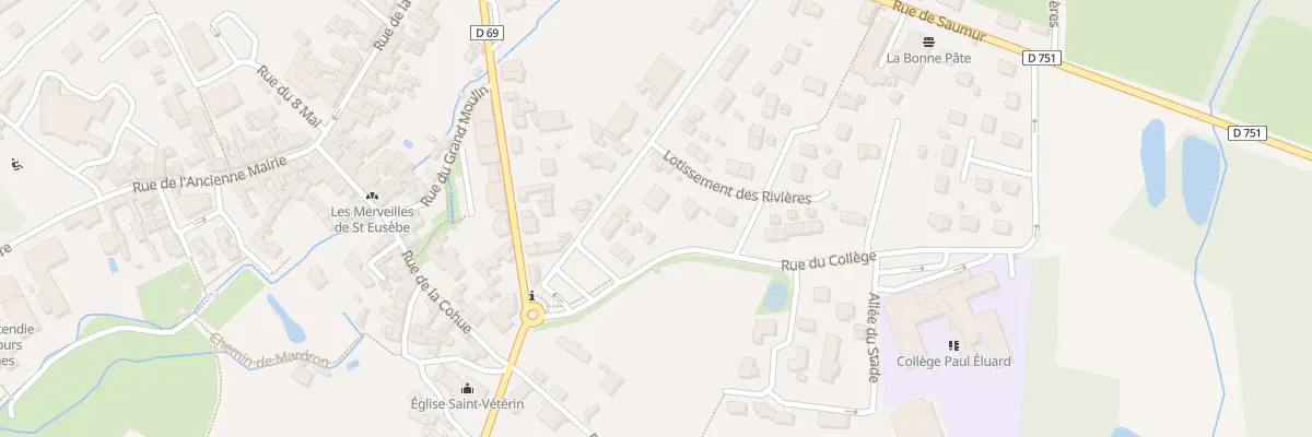 Plan du 19 Rue Napoléon à Gennes-Val-de-Loire