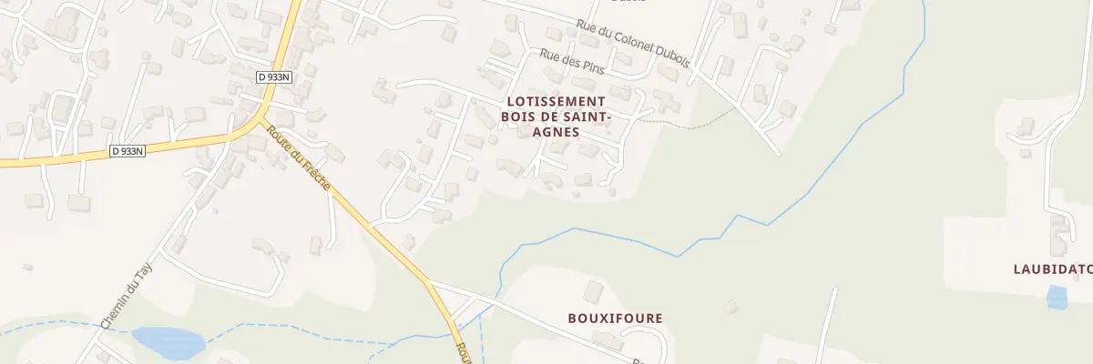Plan du 9 Rue des Chênes à Saint-Justin