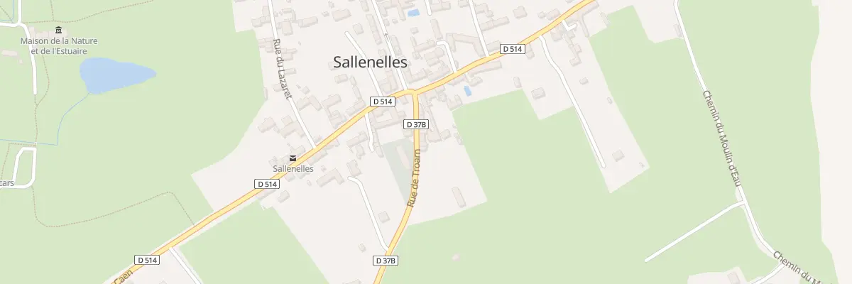 Plan du 13 Rue de Troarn à Sallenelles
