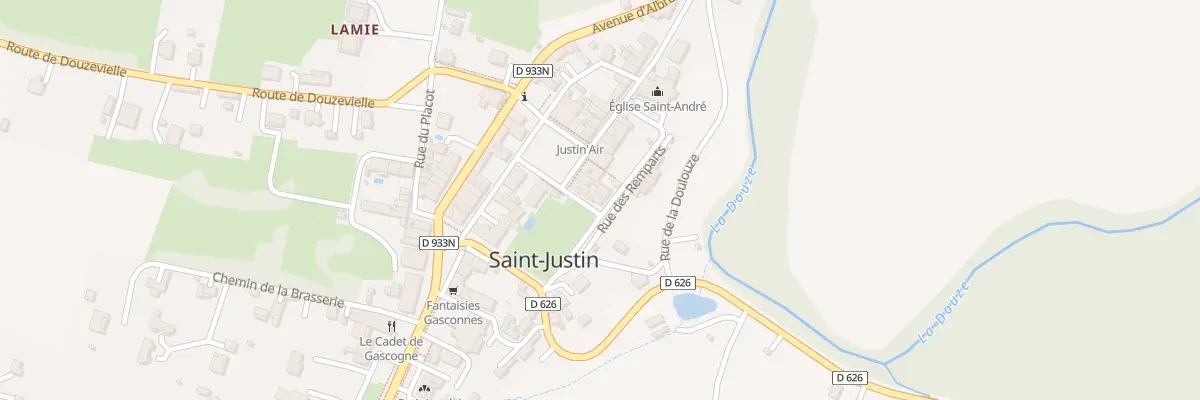 Plan du 1 Rue Pierre Préneron à Saint-Justin