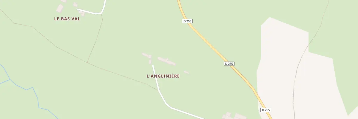 Plan du 5 L’Angliniere à Averton