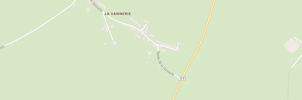 Plan du 123 Rte de la Vannerie à Lignières-Orgères