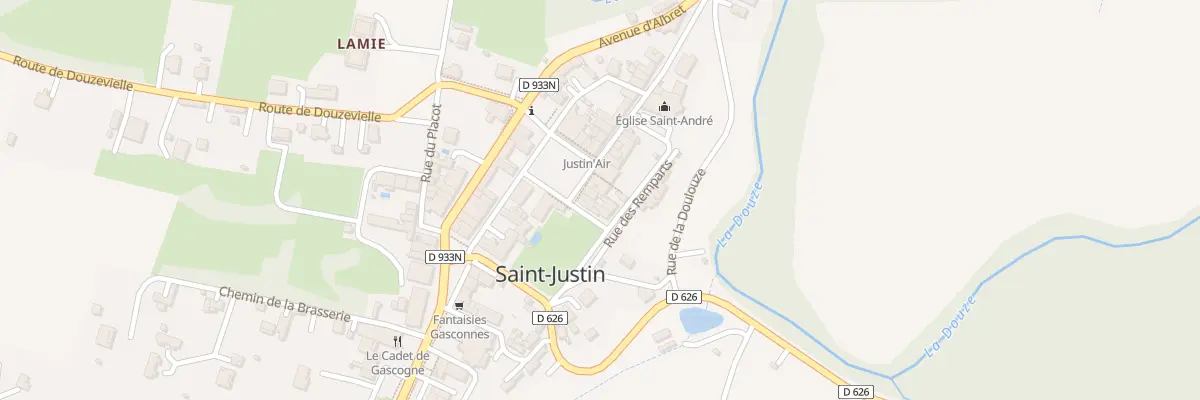 Plan du 7 Pl des Tilleuls à Saint-Justin