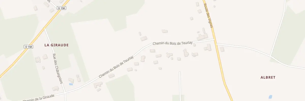 Plan du 9 Che du Bois de Teurlay à Clérac