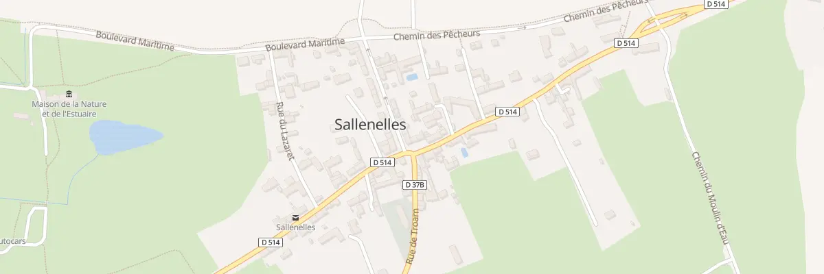 Plan du 2 Rue Léopold Trébutien à Sallenelles