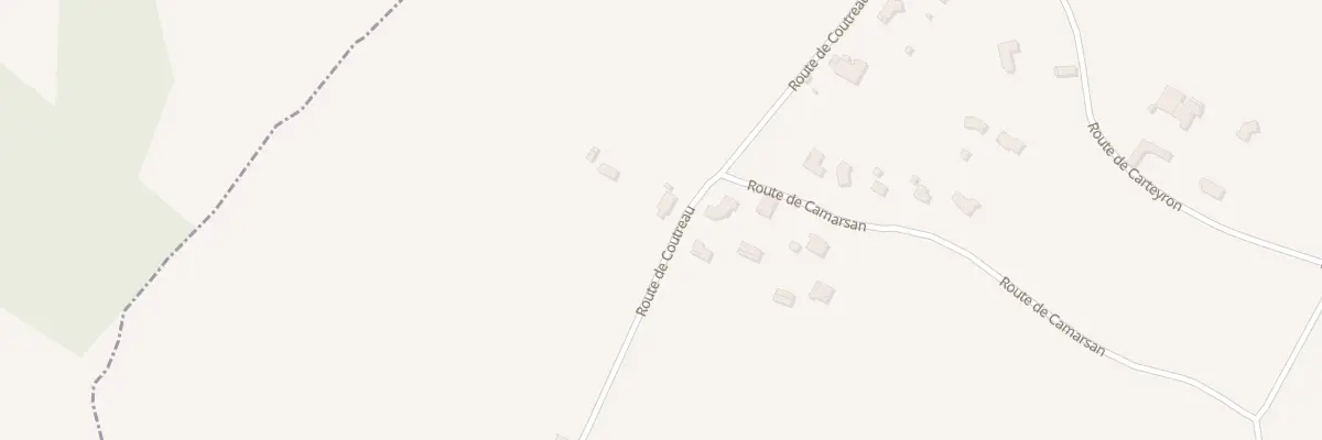 Plan du 2 Coutreau à Grézillac