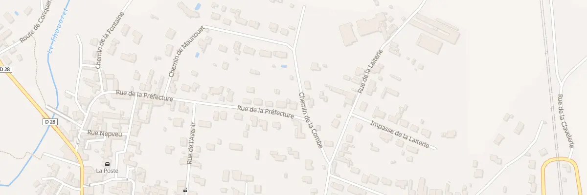 Plan du 39 Rue de la Préfecture à Saint-Varent
