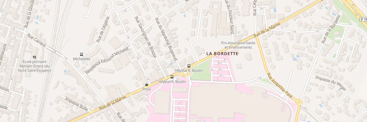 Plan du 113 Rue de la Marne à Libourne
