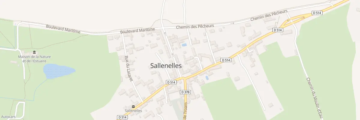 Plan du 8 Rue Léopold Trébutien à Sallenelles