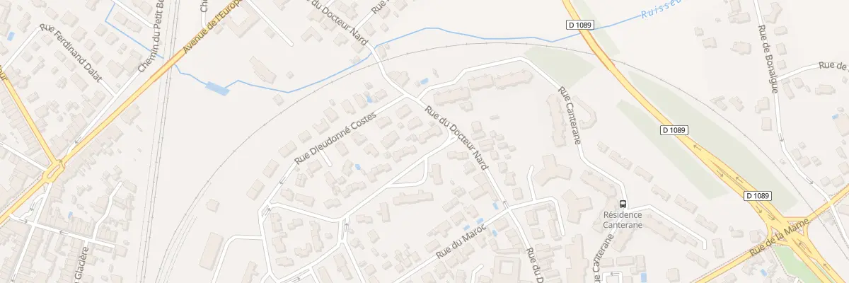 Plan du 31 Rue de l’Algerie à Libourne