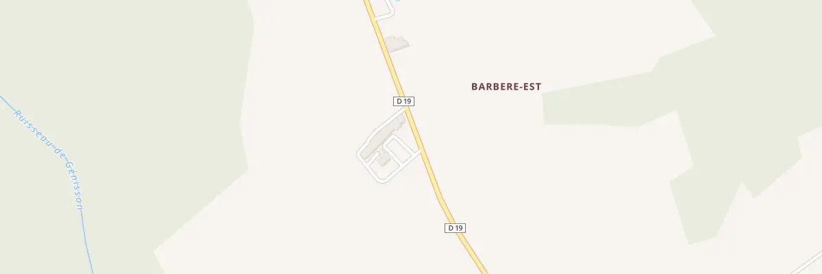 Plan du 3 Barbere Ouest à Saint-Germain-de-Grave