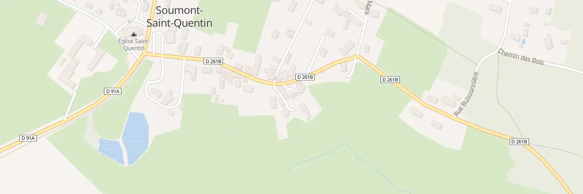 Plan du 16 Rue de Carcassonne à Soumont-Saint-Quentin