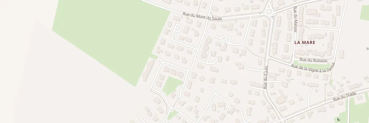 Plan du 6 Rue des Coquelicots à Sannerville