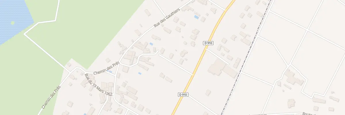 Plan du 85 Rte de Paris aux Billaux