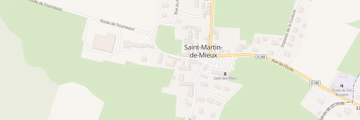 Plan du 5032T Le Bourg à Saint-Martin-de-Mieux