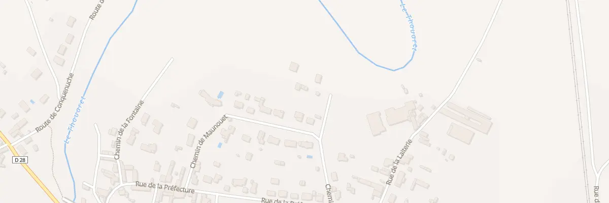 Plan du 4 Che de Maunouet à Saint-Varent