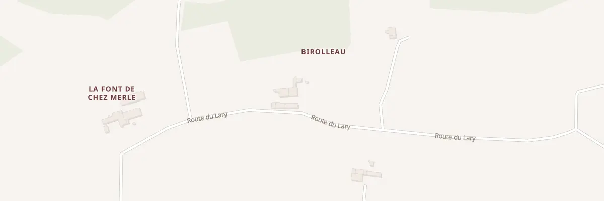 Plan du 5032 Birolleau à Montlieu-la-Garde