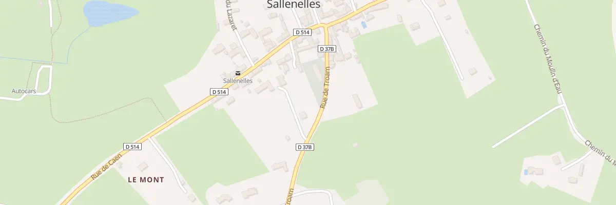Plan du 4 Rue de Troarn à Sallenelles