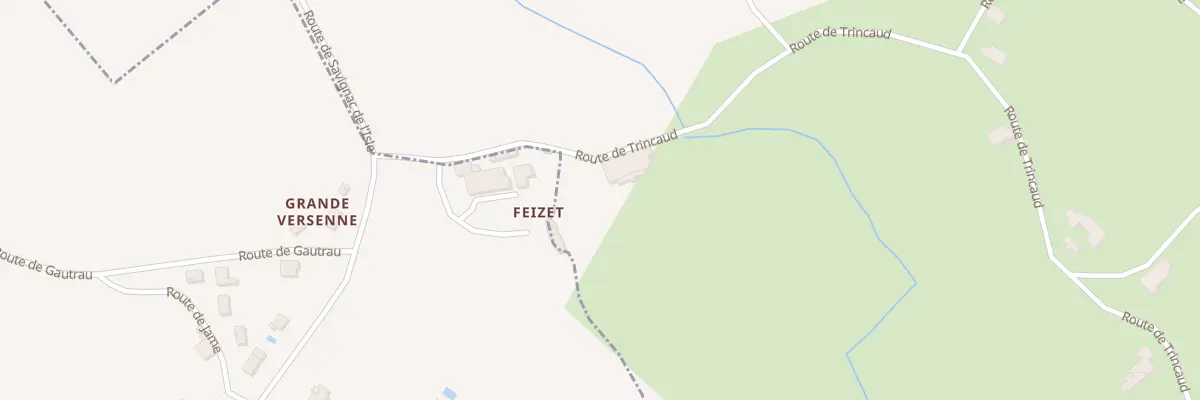 Plan du 131 Feizet à Bonzac