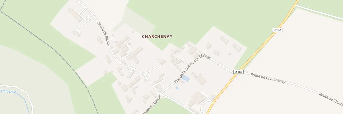 Plan du 10 Imp des Platanes Charchenay à Saint-Martin-de-Saint-Maixent
