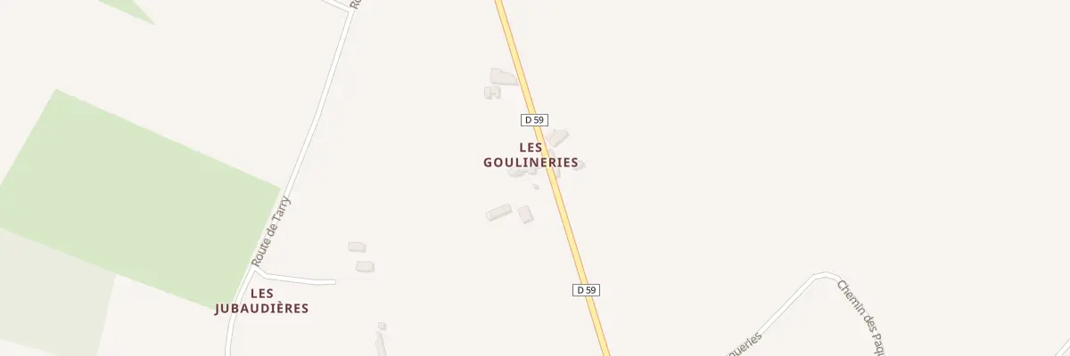 Plan du 6 Rte de Sermaise à Jarzé Villages