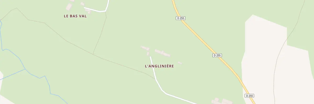 Plan du 1 L’Angliniere à Averton