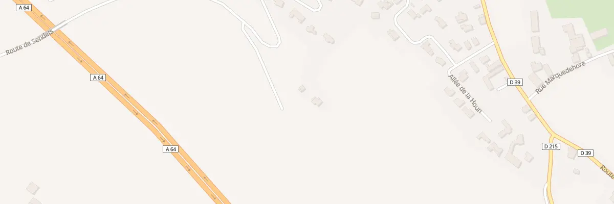 Plan du 18 Rte de Sendets à Andoins