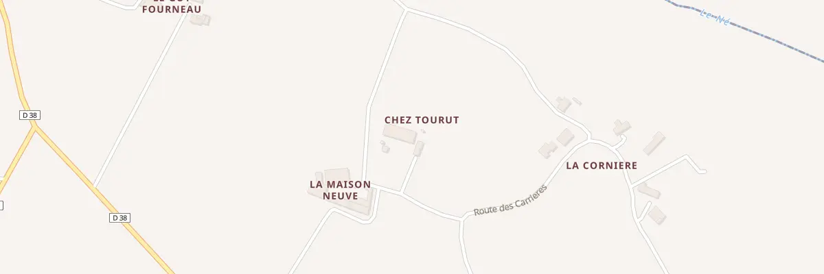 Plan du 5009 Chez Tourut à Lachaise