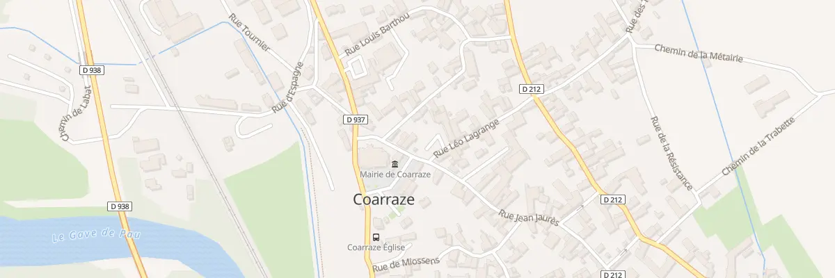 Plan du 3 Rue Jean Jaures à Coarraze