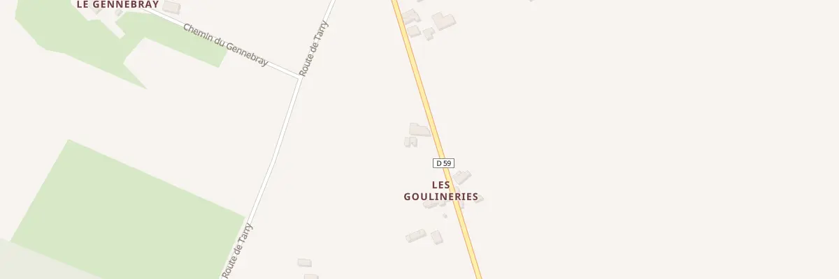 Plan du 4 Rte de Sermaise à Jarzé Villages