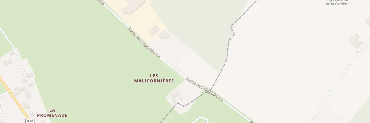 Plan du 692 Rte de l’Hippodrome à Durtal