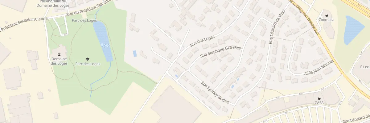 Plan du 27 Rue Stéphane Grappelli à Parthenay